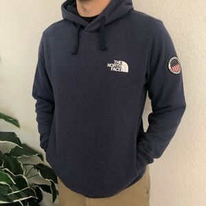 The North Face Blue Hoodie